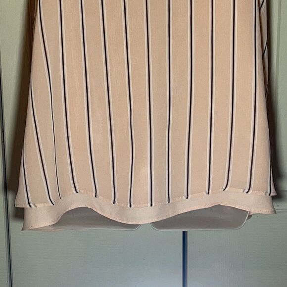 Torrid Blush Pink Layered Striped Cami Tank 1/1X - Picture 13 of 15